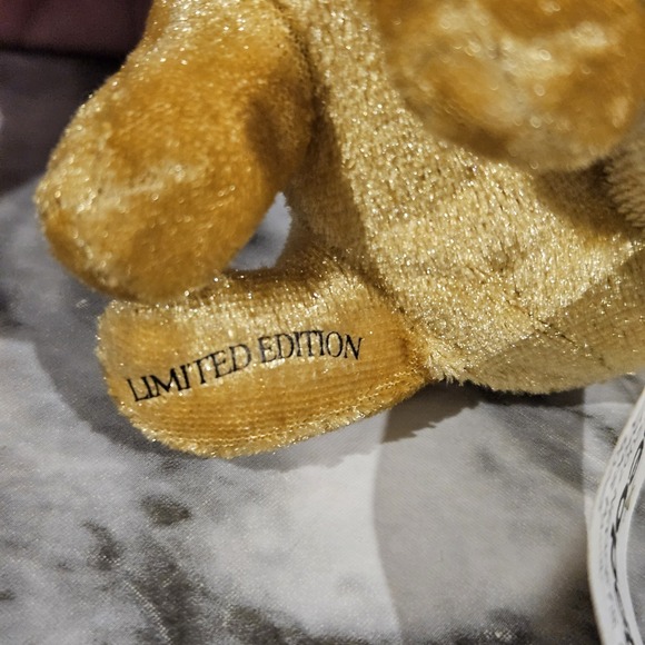 Neopets Desert Aisha Plush Limited Edition 2003 Toy Limited  Neopets 2007 Limited Edition Gold Aisha Plush Y2K w/ Hang Tag